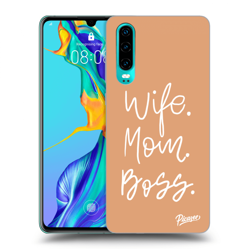 Picasee ULTIMATE CASE pro Huawei P30 - Boss Mama