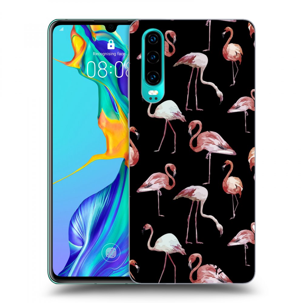 Picasee ULTIMATE CASE pro Huawei P30 - Flamingos