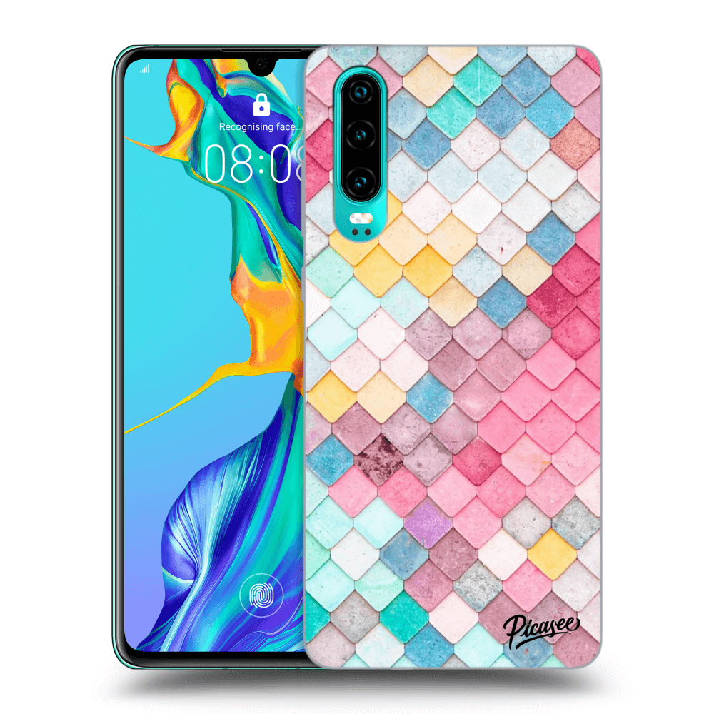 Picasee ULTIMATE CASE pro Huawei P30 - Colorful roof