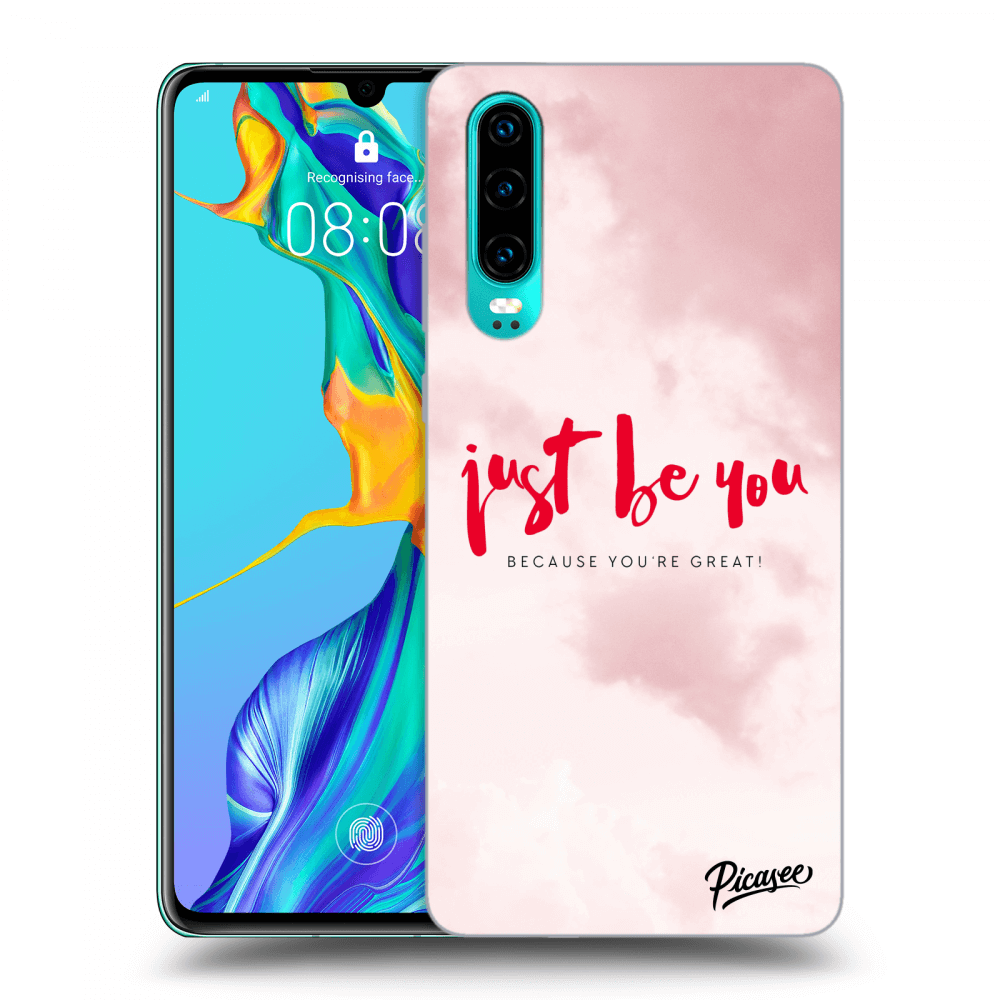 Picasee ULTIMATE CASE pro Huawei P30 - Just be you