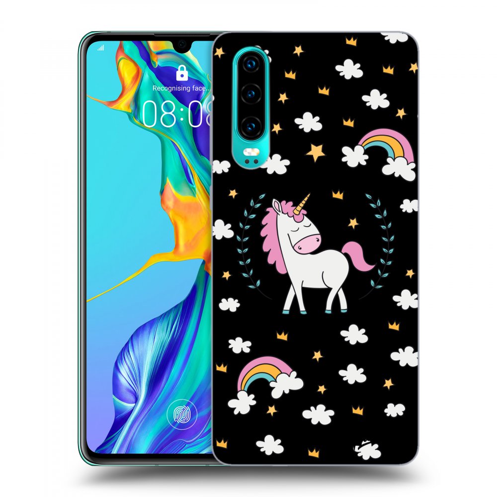 Picasee ULTIMATE CASE pro Huawei P30 - Unicorn star heaven
