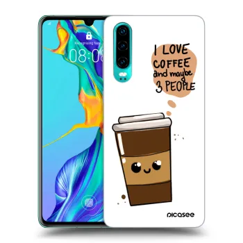 Obal pro Huawei P30 - Cute coffee