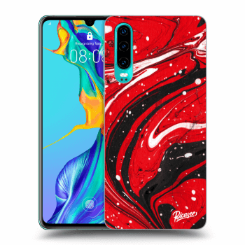 Obal pro Huawei P30 - Red black