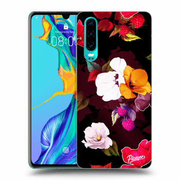Obal pro Huawei P30 - Flowers and Berries