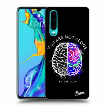 Obal pro Huawei P30 - Brain - White