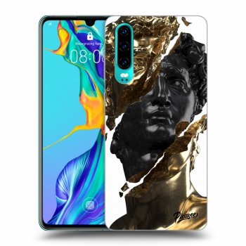 Picasee ULTIMATE CASE pro Huawei P30 - Gold - Black