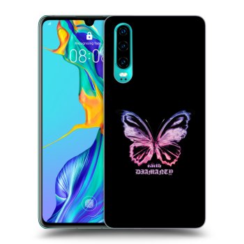 Obal pro Huawei P30 - Diamanty Purple