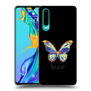 Picasee ULTIMATE CASE pro Huawei P30 - Diamanty Black