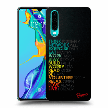 Picasee ULTIMATE CASE pro Huawei P30 - Motto life