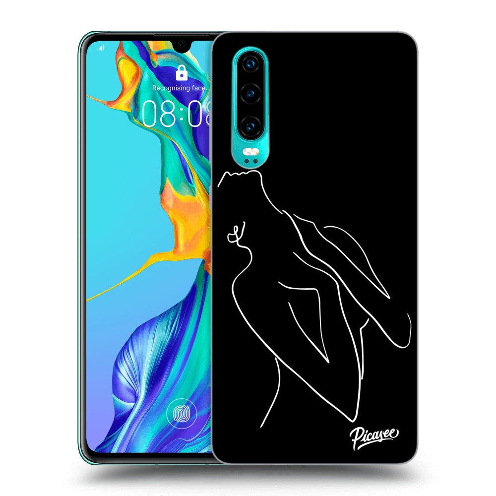 Picasee ULTIMATE CASE pro Huawei P30 - Sensual girl White