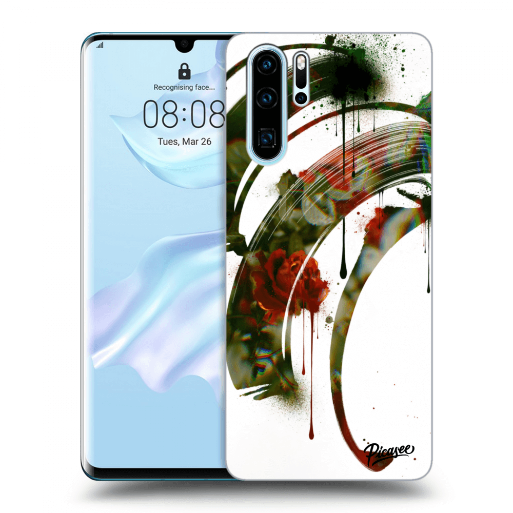 Picasee ULTIMATE CASE pro Huawei P30 Pro - Roses white
