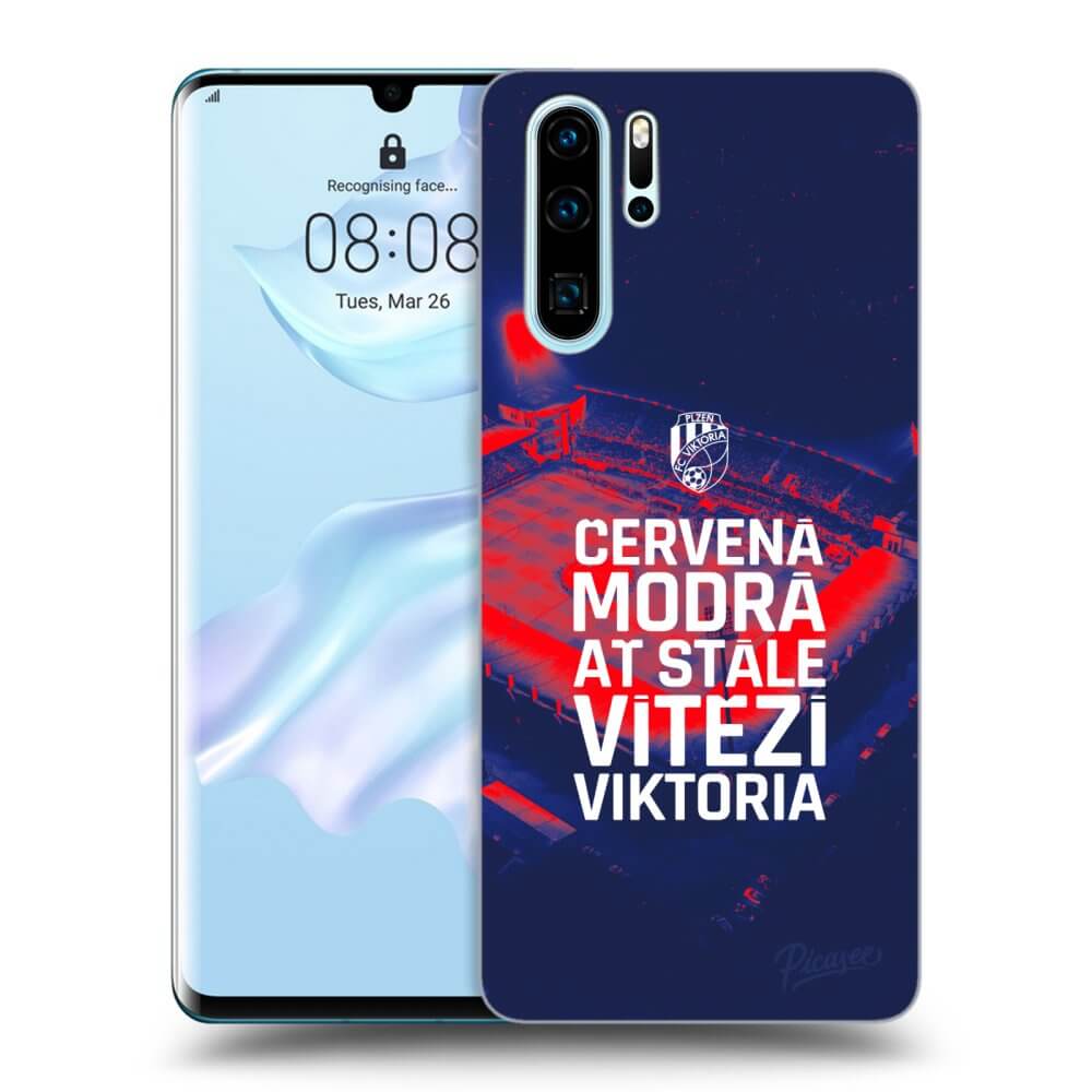 Picasee silikonový průhledný obal pro Huawei P30 Pro - FC Viktoria Plzeň E