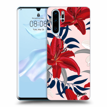 Obal pro Huawei P30 Pro - Red Lily