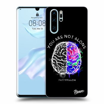 Obal pro Huawei P30 Pro - Brain - White