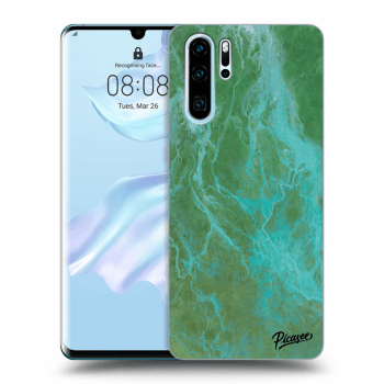 Picasee ULTIMATE CASE pro Huawei P30 Pro - Green marble
