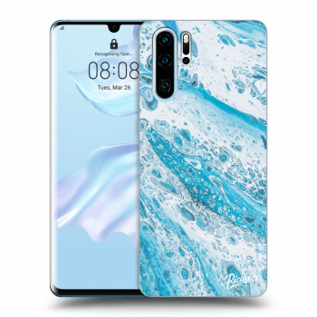 Picasee ULTIMATE CASE pro Huawei P30 Pro - Blue liquid