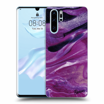 Obal pro Huawei P30 Pro - Purple glitter