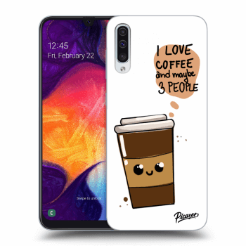 Obal pro Samsung Galaxy A50 A505F - Cute coffee