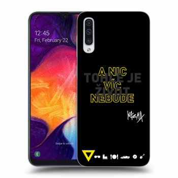 Obal pro Samsung Galaxy A50 A505F - Kazma - TOHLE JE ŽIVOT A NIC VÍC NEBUDE