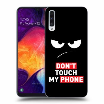 Obal pro Samsung Galaxy A50 A505F - Angry Eyes - Transparent