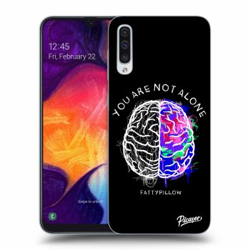 Obal pro Samsung Galaxy A50 A505F - Brain - White