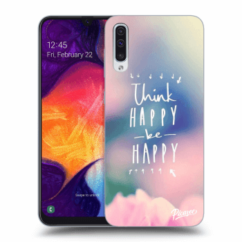 Obal pro Samsung Galaxy A50 A505F - Think happy be happy