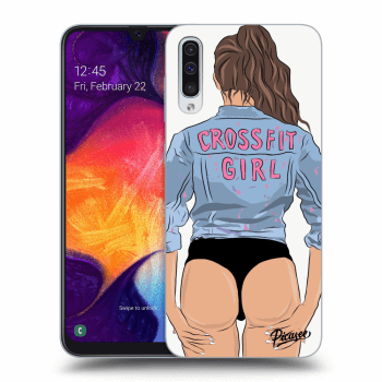 Obal pro Samsung Galaxy A50 A505F - Crossfit girl - nickynellow