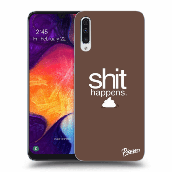 Picasee ULTIMATE CASE pro Samsung Galaxy A50 A505F - Shit happens