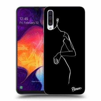 Picasee ULTIMATE CASE pro Samsung Galaxy A50 A505F - Simple body White