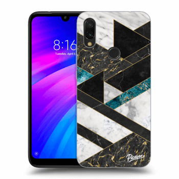 Obal pro Xiaomi Redmi 7 - Dark geometry