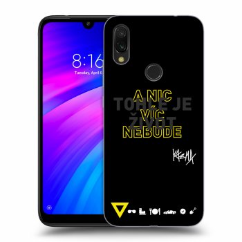 Obal pro Xiaomi Redmi 7 - Kazma - TOHLE JE ŽIVOT A NIC VÍC NEBUDE