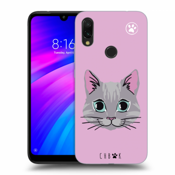 Picasee ULTIMATE CASE pro Xiaomi Redmi 7 - Chybí mi kočky - Růžová