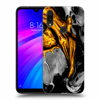 Obal pro Xiaomi Redmi 7 - Black Gold