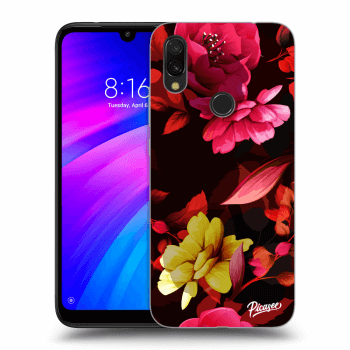 Obal pro Xiaomi Redmi 7 - Dark Peonny