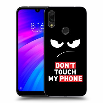 Obal pro Xiaomi Redmi 7 - Angry Eyes - Transparent