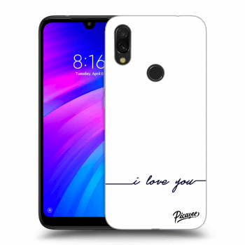 Obal pro Xiaomi Redmi 7 - I love you