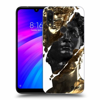 Obal pro Xiaomi Redmi 7 - Gold - Black