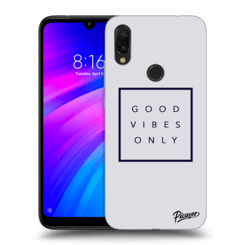 Picasee ULTIMATE CASE pro Xiaomi Redmi 7 - Good vibes only