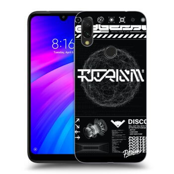 Obal pro Xiaomi Redmi 7 - BLACK DISCO
