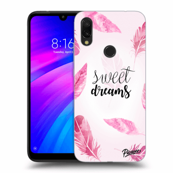 Picasee silikonový průhledný obal pro Xiaomi Redmi 7 - Sweet dreams
