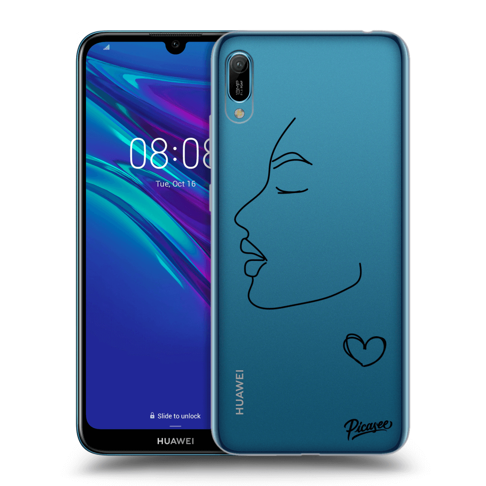 Picasee silikonový průhledný obal pro Huawei Y6 2019 - Couple girl