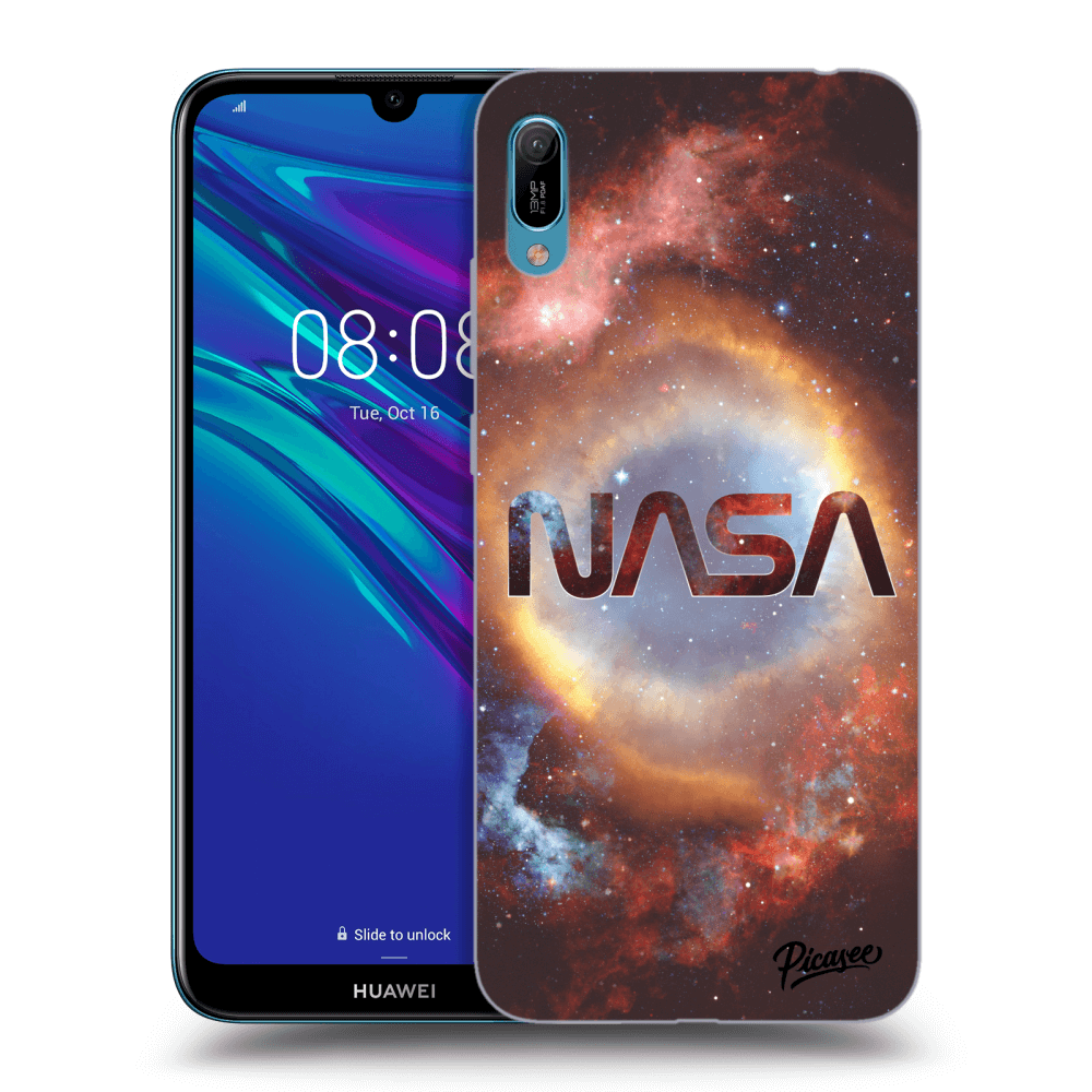 Picasee silikonový průhledný obal pro Huawei Y6 2019 - Nebula