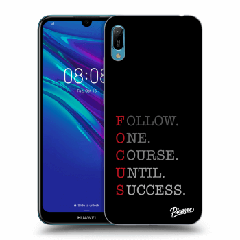 Picasee silikonový černý obal pro Huawei Y6 2019 - Focus