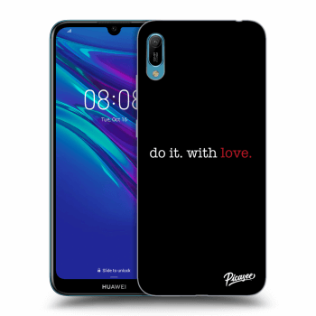 Picasee silikonový černý obal pro Huawei Y6 2019 - Do it. With love.