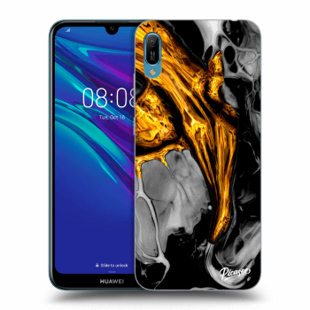 Obal pro Huawei Y6 2019 - Black Gold