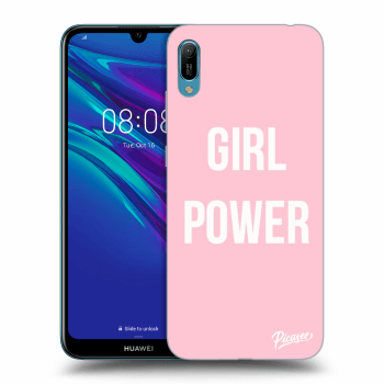 Picasee silikonový černý obal pro Huawei Y6 2019 - Girl power