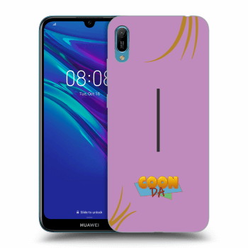 Picasee silikonový černý obal pro Huawei Y6 2019 - COONDA růžovka