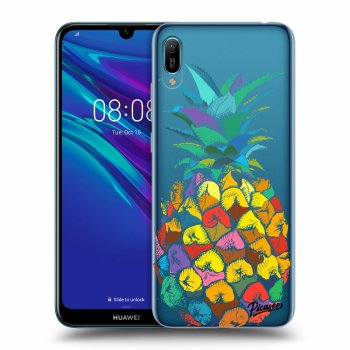 Picasee silikonový průhledný obal pro Huawei Y6 2019 - Pineapple