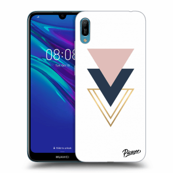 Picasee silikonový průhledný obal pro Huawei Y6 2019 - Triangles