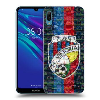 Picasee silikonový průhledný obal pro Huawei Y6 2019 - FC Viktoria Plzeň A